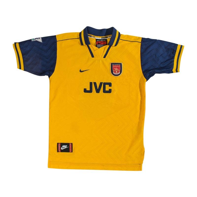 Football Shirt Collective 1996-97 Arsenal Away Shirt Wright #8 *Good* Youth