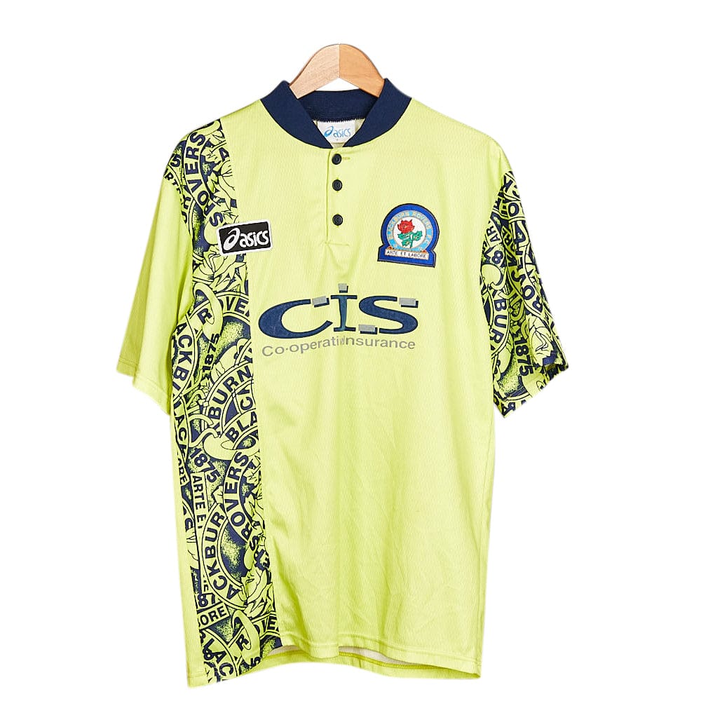 Football Shirt Collective 1996-97 Blackburn Rovers away shirt M (Excellent) Asics