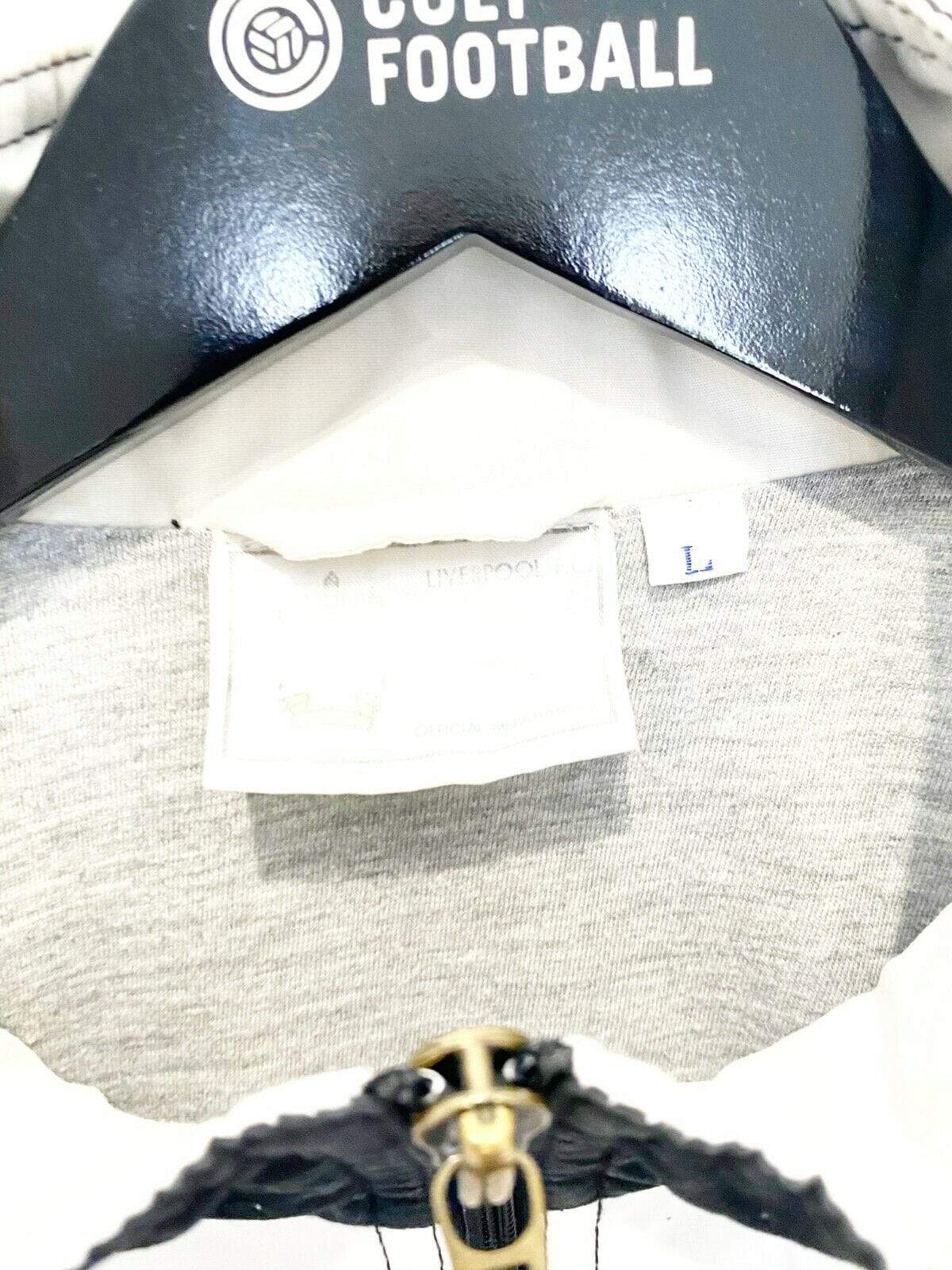 Liverpool 1996/97 LIVERPOOL Vintage Reebok Football Track Top Jacket (L) Fowler McManaman