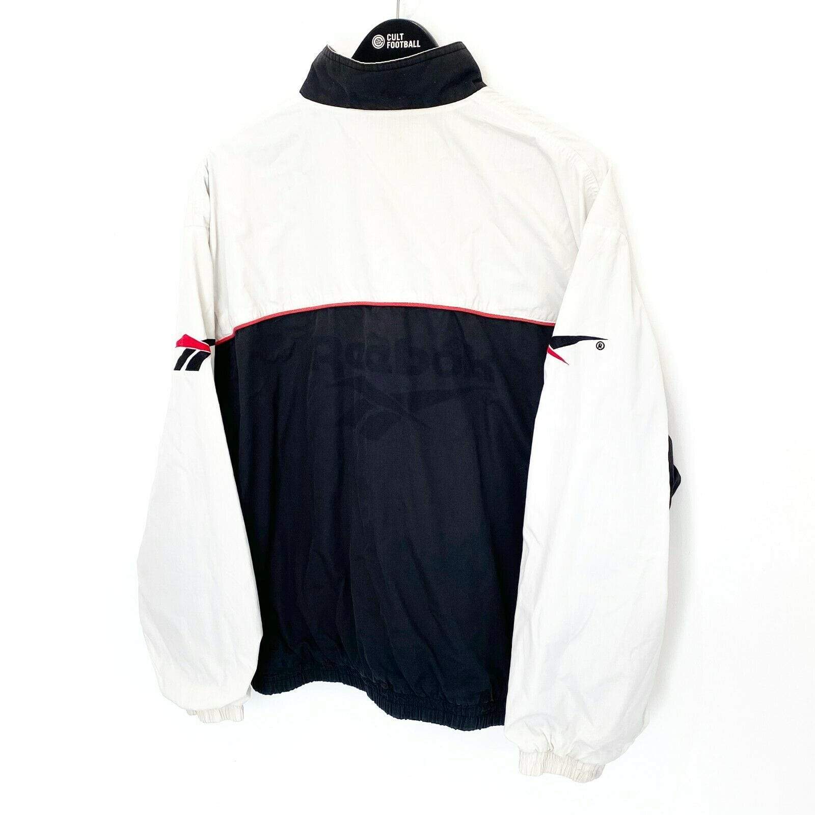 Liverpool 1996/97 LIVERPOOL Vintage Reebok Football Track Top Jacket (L) Fowler McManaman