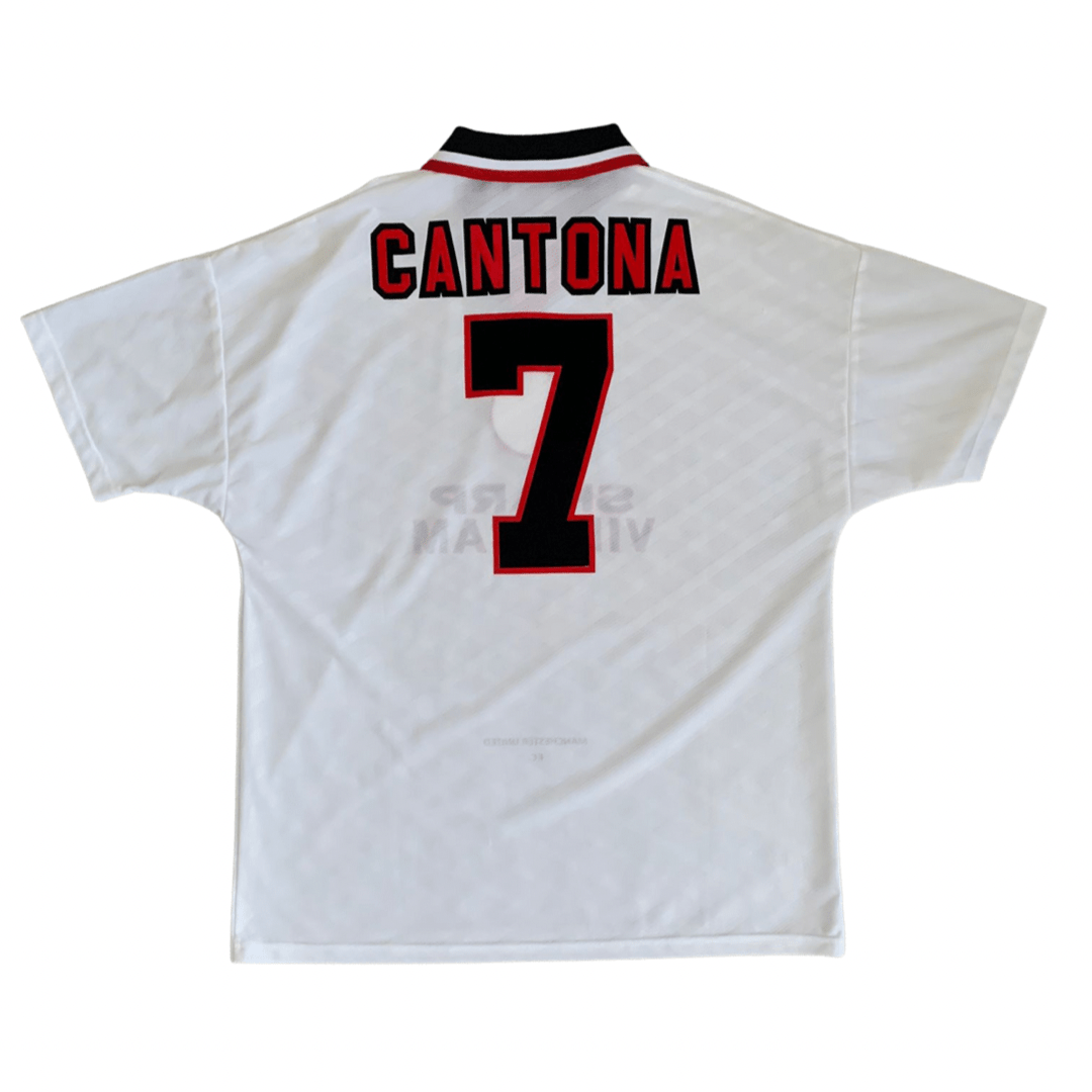 1996-97 Manchester United Away Shirt CANTONA 7 (L 1996-97 Manchester United Away Shirt CANTONA 7 (L