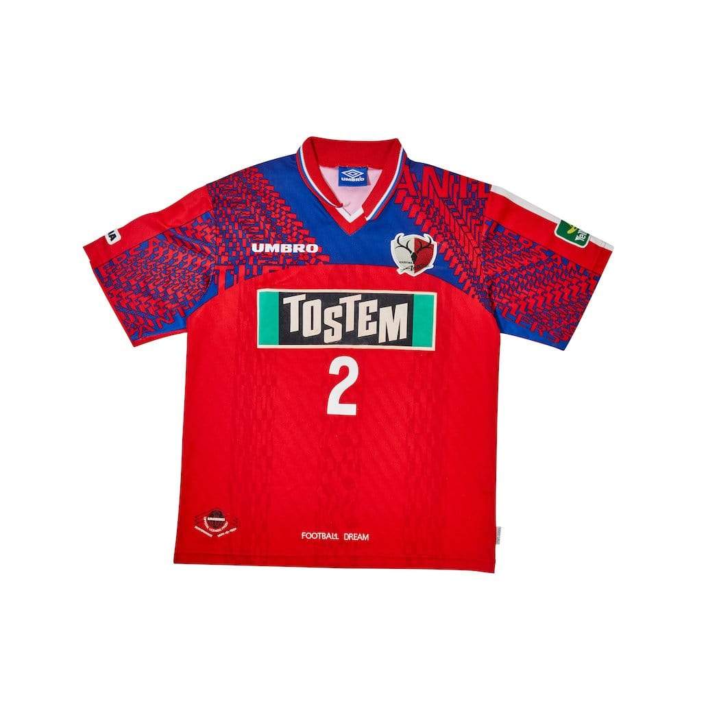 Football Shirt Collective 1996-98 Kashima Antlers Home Shirt No. 2 (SIZE???)