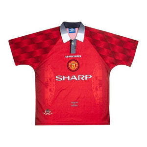 Football Shirt Collective 1996-98 Manchester United Umbro Home Shirt (M) Excellent