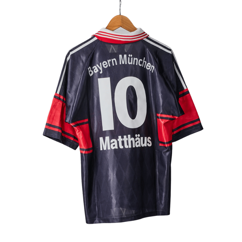 Football Shirt Collective 1997-99 Bayern Munich away shirt M Matthaus 10 (Excellent)