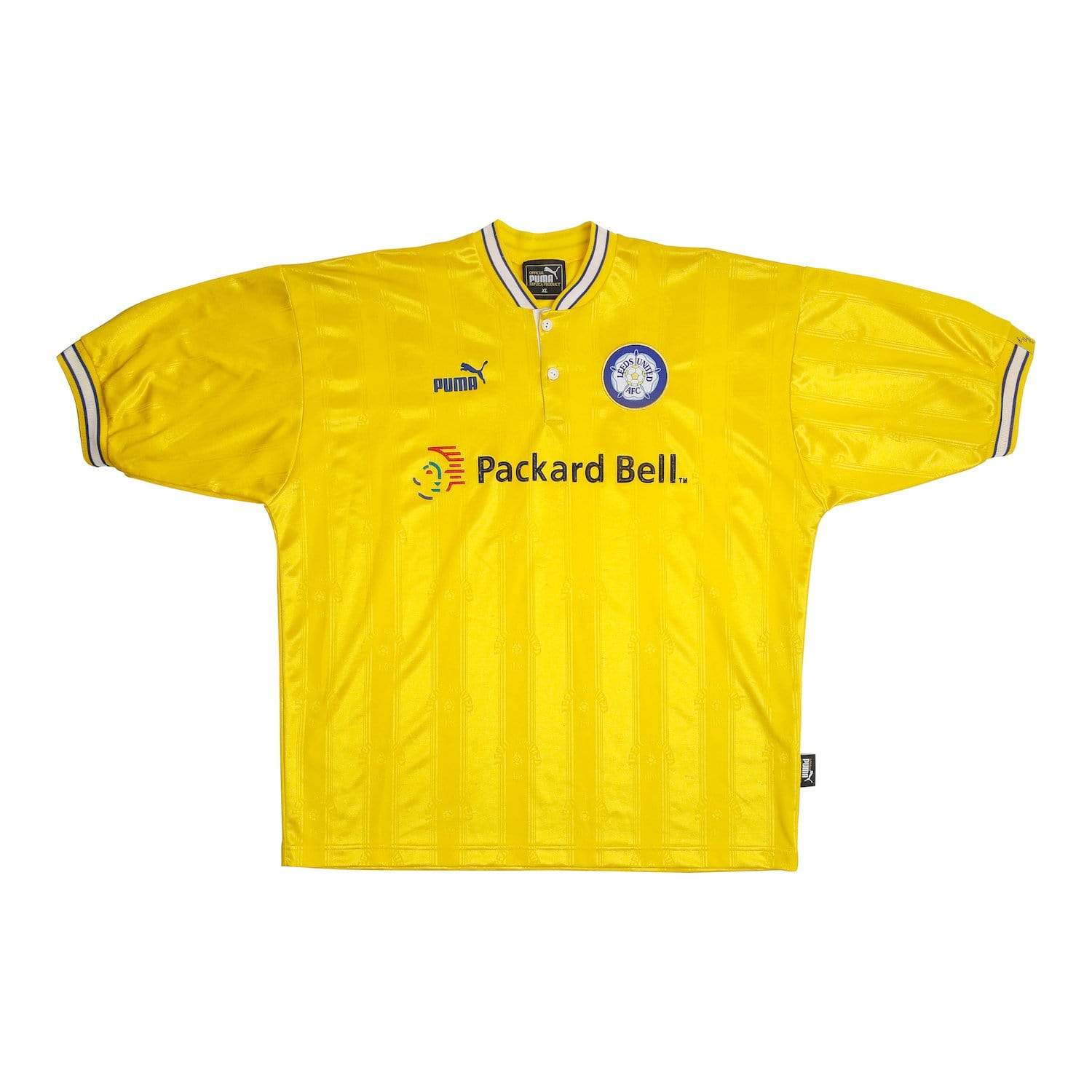 1997-99 Leeds United Third Shirt (Excellent) XL - Football Shirt Collective