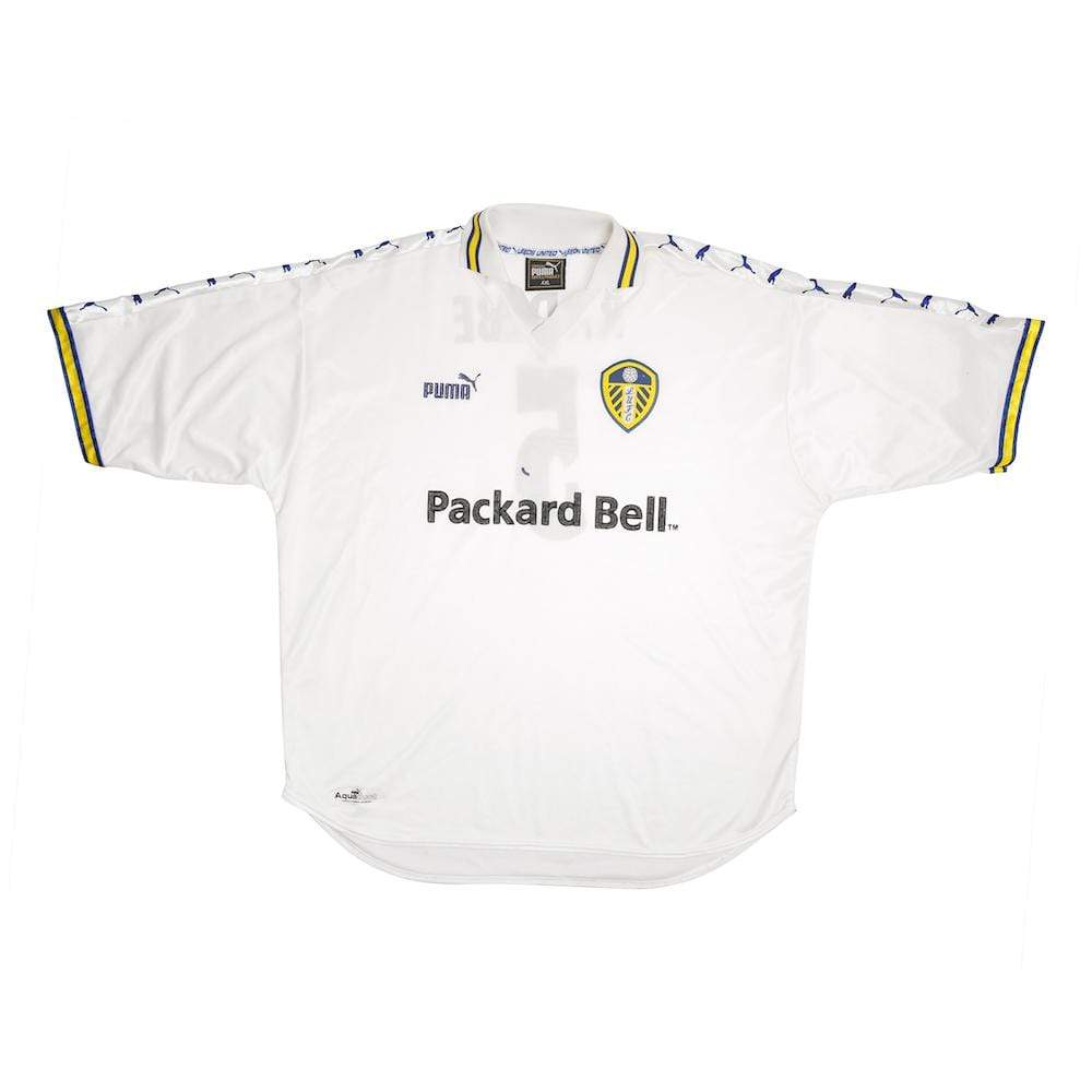 1998-2000 Leeds United home shirt XXL Radebe 5 - Football Shirt Collective