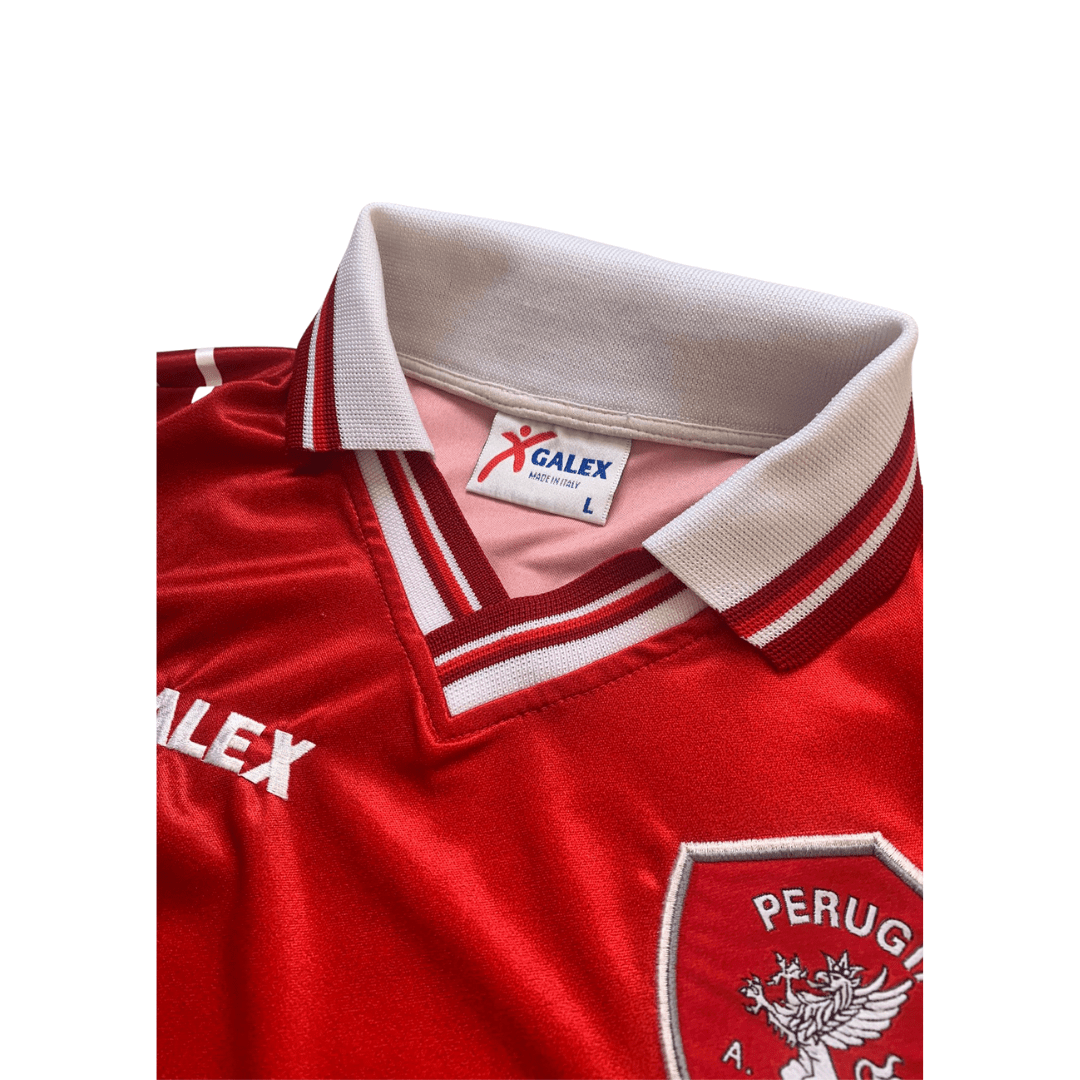 新品　A.C. PERUGIA サッカーシャツ NAKATA 7 1998-99 Perugia Home Shirt Nakata #7 - 9/10 - (S)