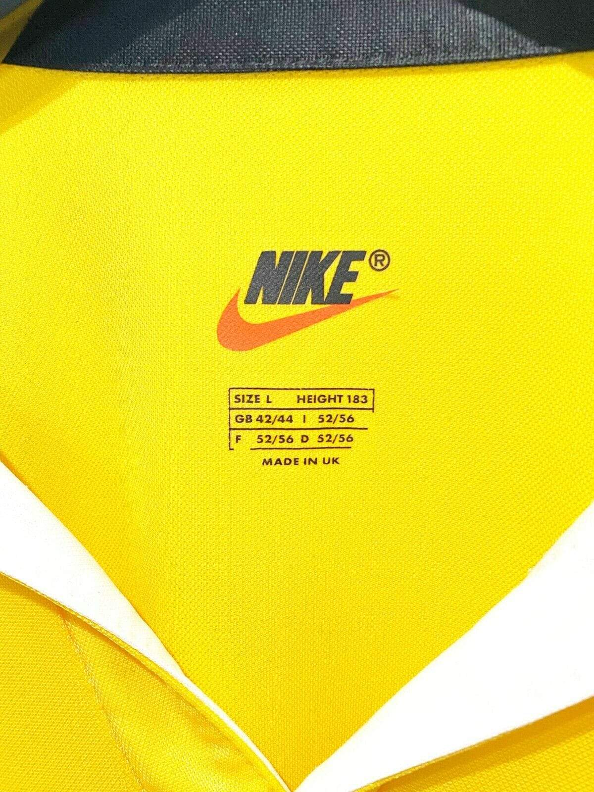 Borussia Dortmund 1998/99 BORUSSIA DORTMUND Vintage Nike LS Home Football Shirt Jersey (L)