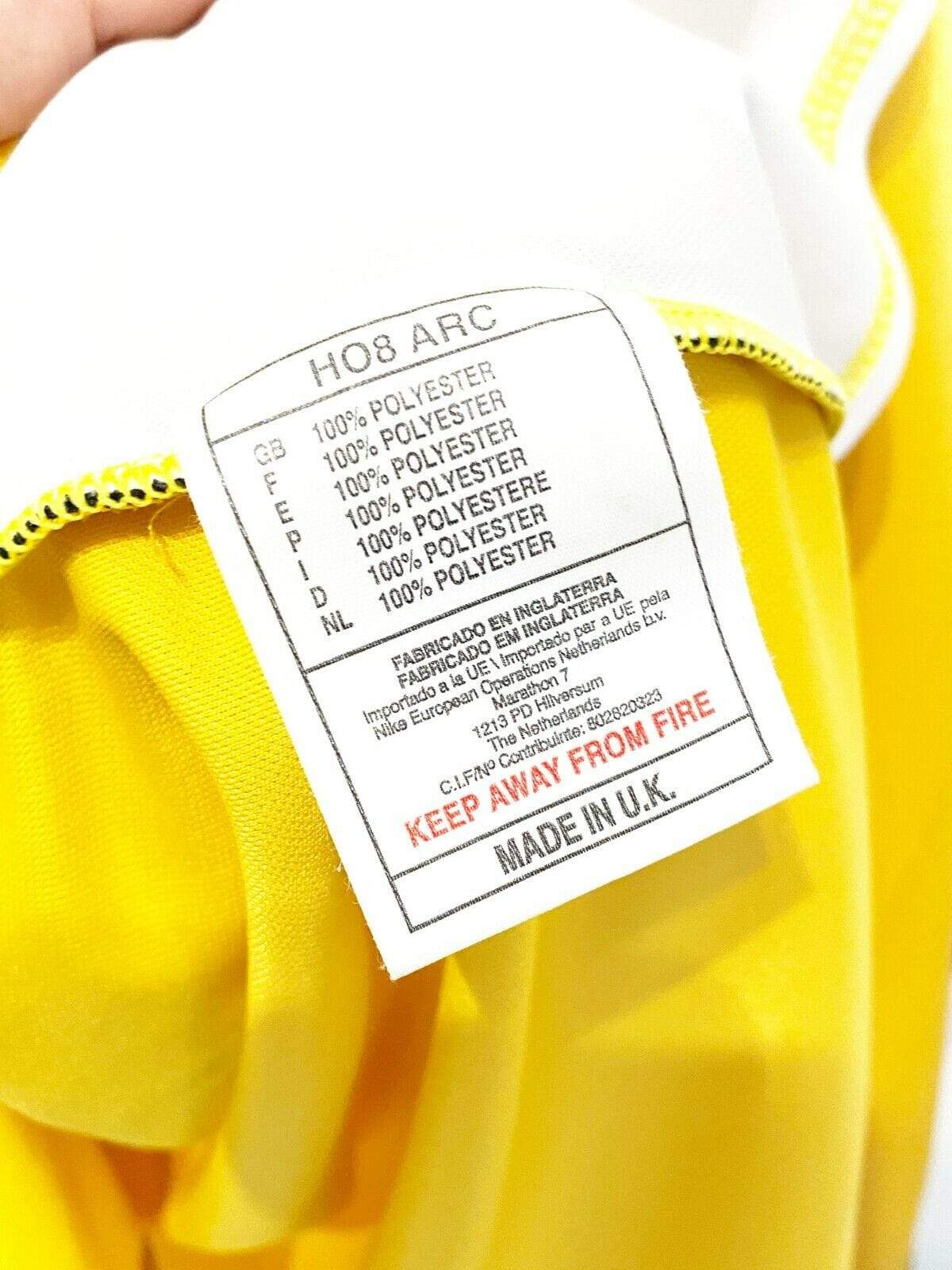 1998/99 BORUSSIA DORTMUND Vintage Nike LS Home Football Shirt Jersey (L)