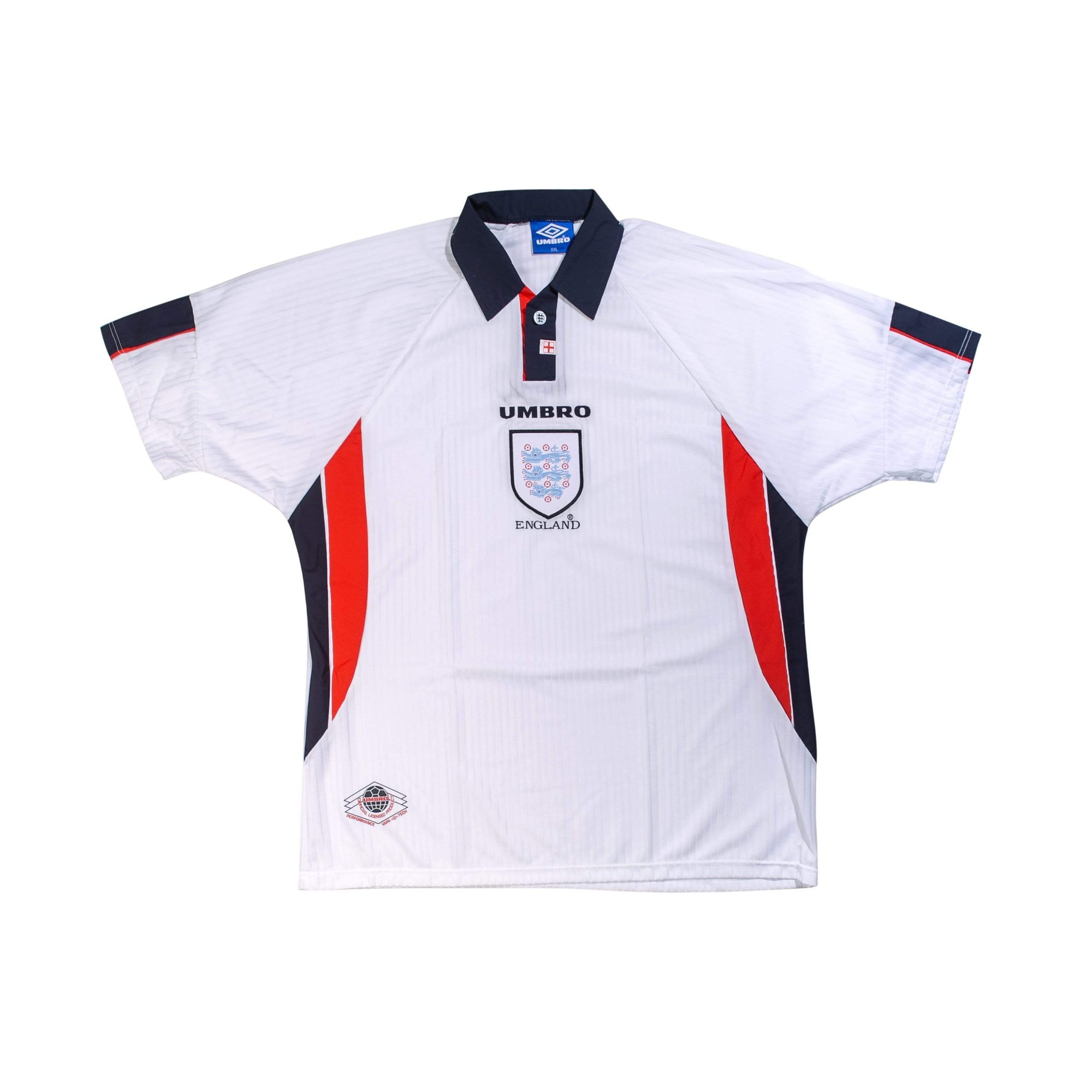 1998 England Home Football Shirt XL - Football Shirt Collective
