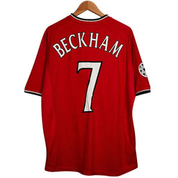 Football Shirt Collective 2000-02 Manchester United Home Shirt BECKHAM 7 (L)