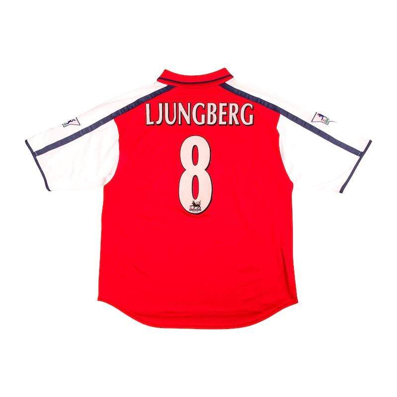 Football Shirt Collective 2001-02 Arsenal home shirt XL Ljungberg 8 (Excellent)
