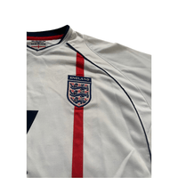 Football Shirt Collective 2002 England World Cup Home Shirt BECKHAM 7 (XXL)