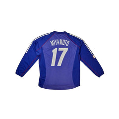 2002 Japan National Team Home Shirt MIYAMOTO 17 L/S (XL