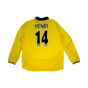 Football Shirt Collective 2003-05 Arsenal Away LS Shirt Henry 14 (Excellent) XXL