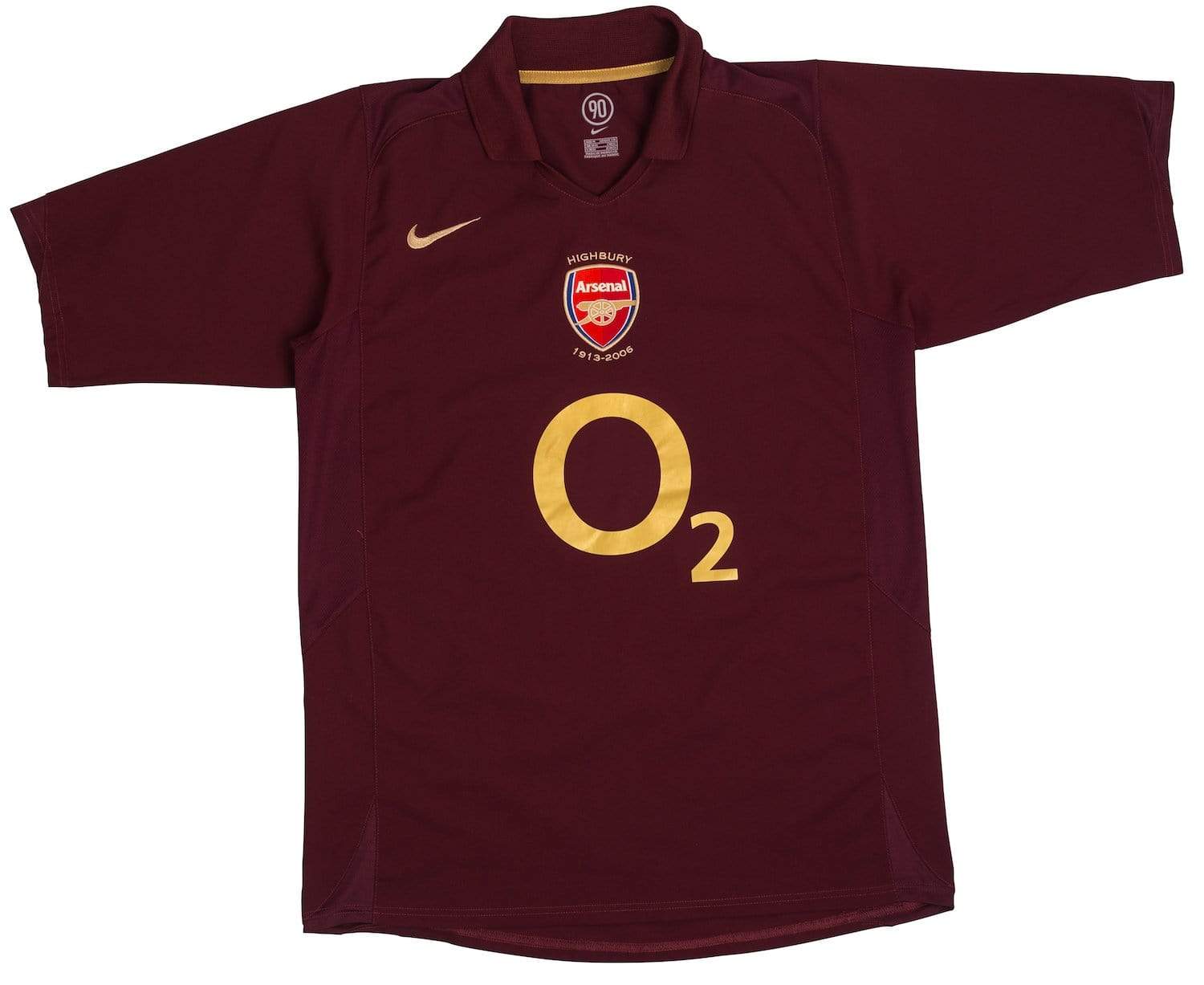 2005-06 Arsenal Home Shirt (Excellent) S - Football Shirt Collective