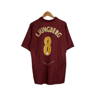 2005-06 Arsenal Home Shirt Ljungberg 8 (Excellent) L
