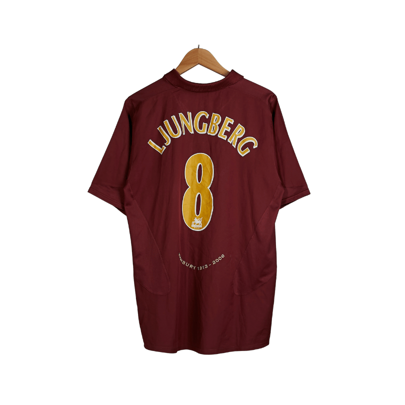 2005-06 Arsenal Home Shirt Ljungberg 8 (Excellent) L