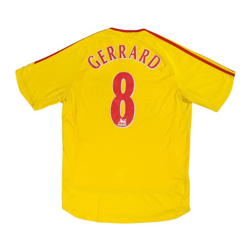 Football Shirt Collective 2006-07 Liverpool Away shirt M Gerrard 8 (Excellent)