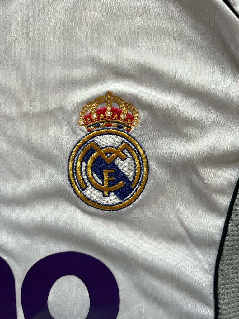 2006-07 Real Madrid home adidas shirt (M) - Football Shirt