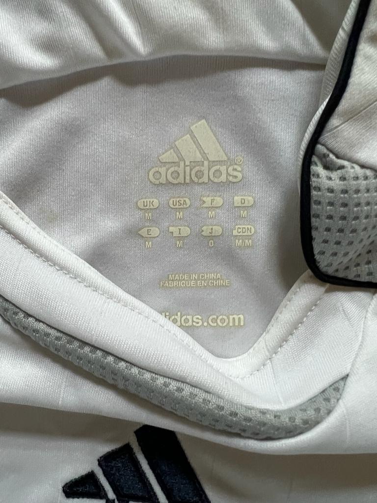 2006-07 Real Madrid home adidas shirt (M)