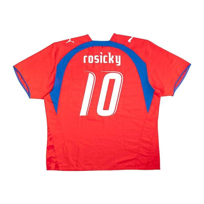 Football Shirt Collective 2006-08 Czech Republic home shirt XXL Rosicky (Excellent)