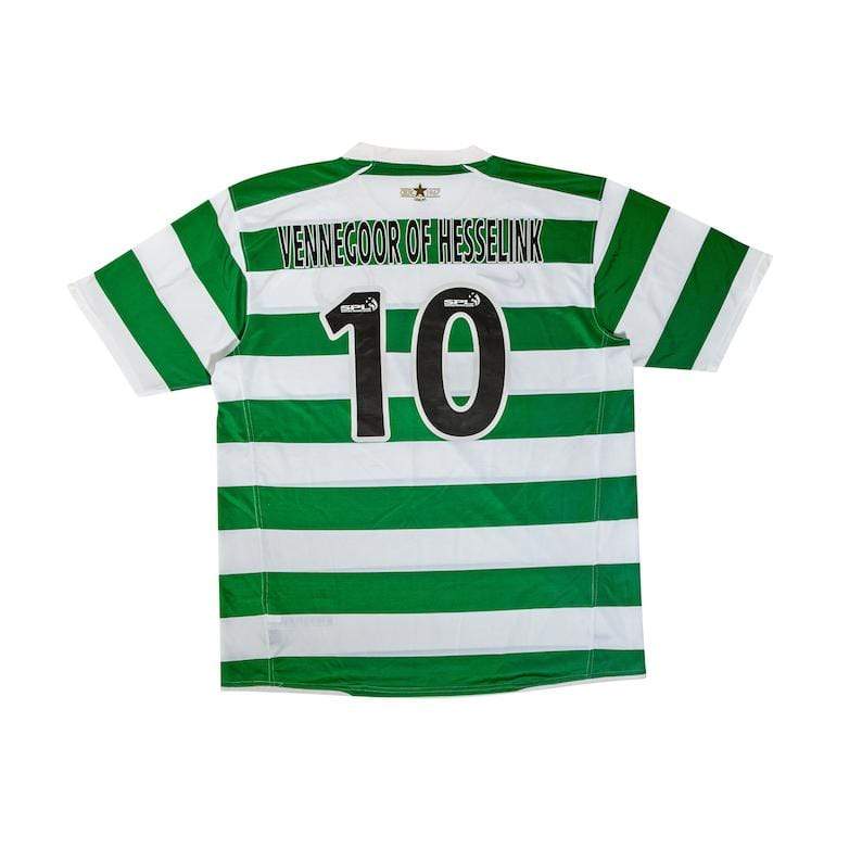 Football Shirt Collective 2007-08 Celtic FC Home Shirt VENNEGOOR OF HESSELINK #10 XL