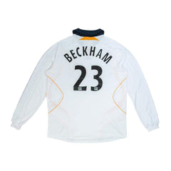 2007-08 LA Galaxy LS home shirt Beckham 23 (Excellent) - Football