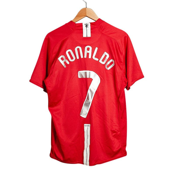 2007-08 Manchester United Nike Home Shirt Ronaldo 7 L (Excellent