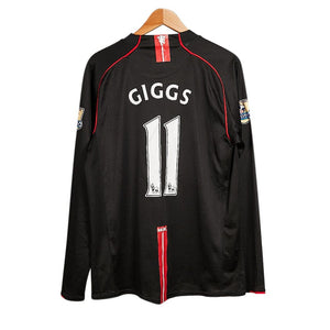 Football Shirt Collective 2007-08 Manchester United Nike long sleeve away shirt Giggs 11 L (Excellent)
