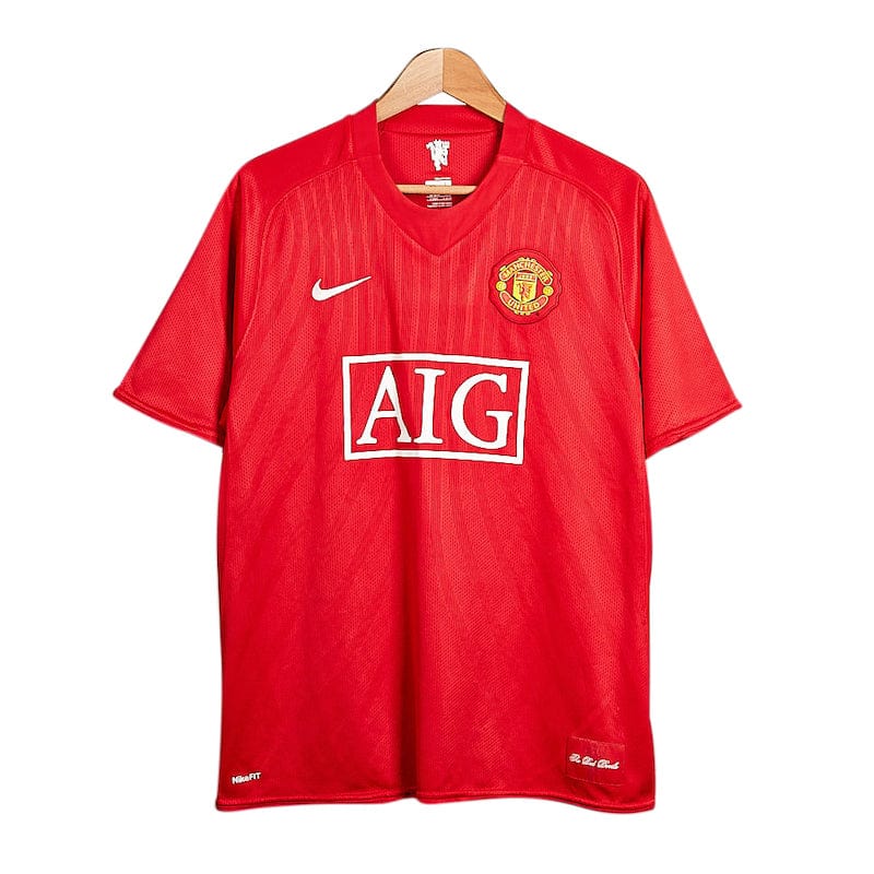 Football Shirt Collective 2007 Manchester United Nike Home Shirt NANI 17 L (Excellent)