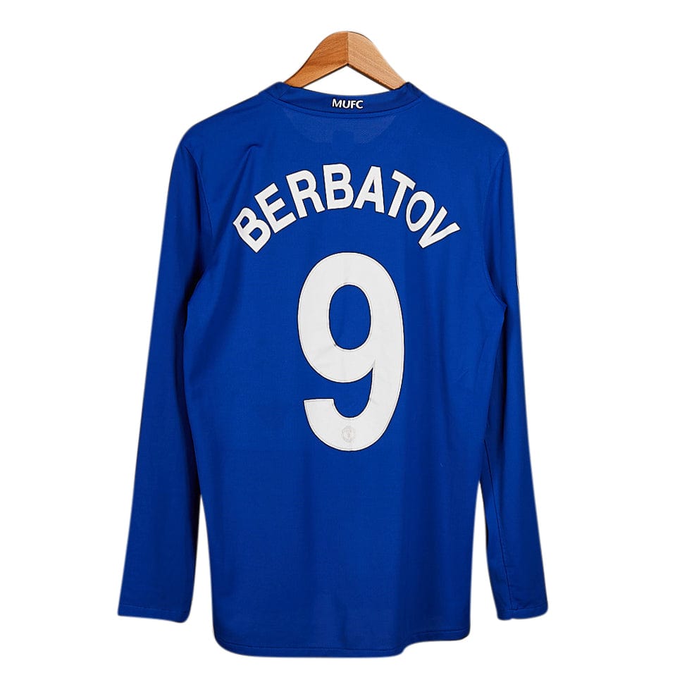 Football Shirt Collective 2008-09 Manchester United Nike long sleeve third shirt Berbatov 9 L (Excellent)