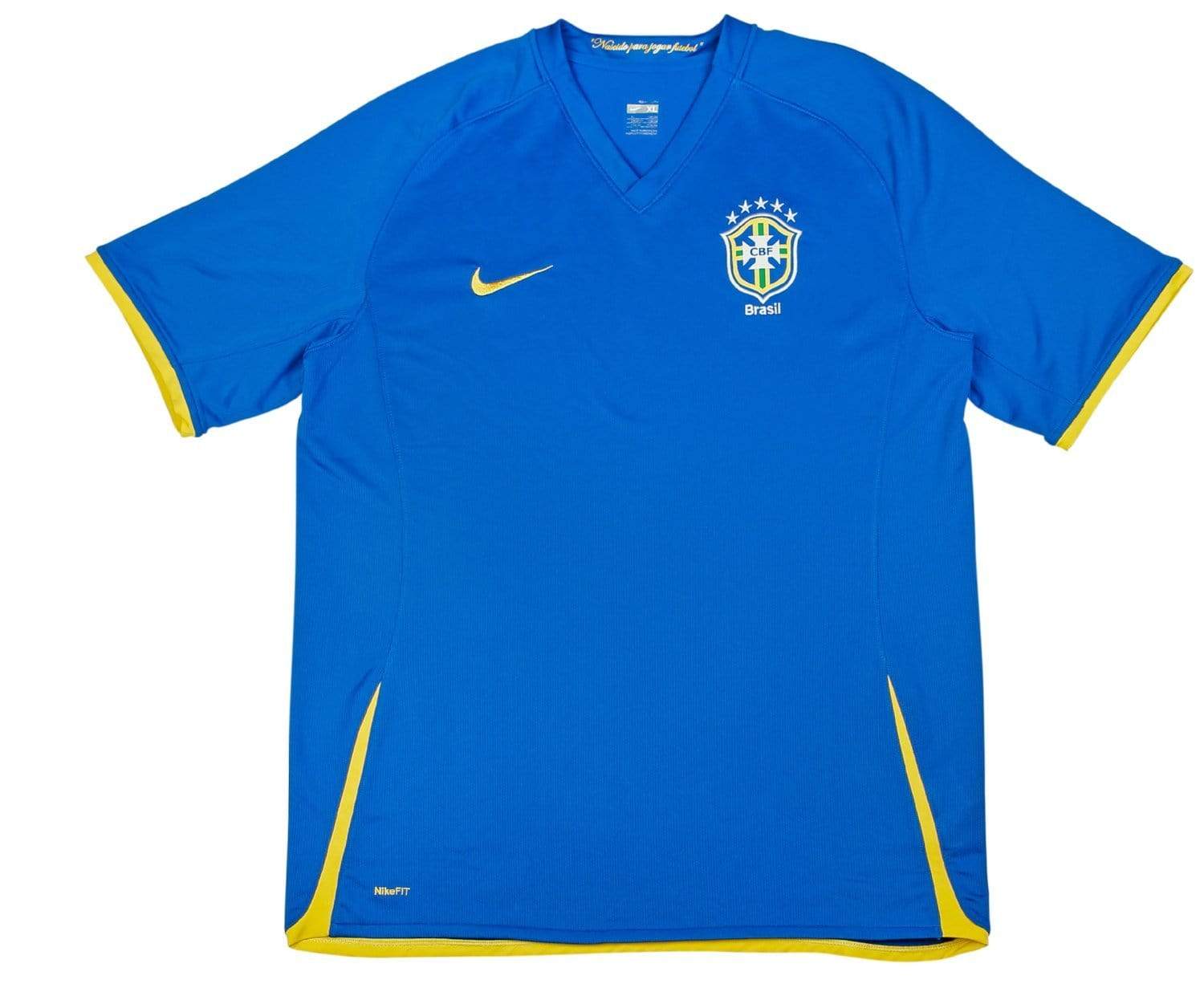 2008-10 Brazil Away Shirt (Excellent) XL - Football Shirt Collective