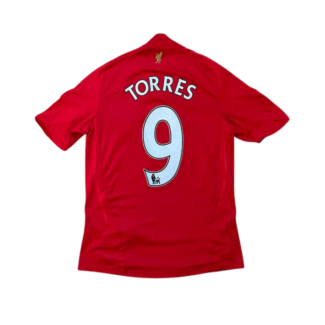Football Shirt Collective 2008-10 Liverpool adidas home shirt S Torres 9 (Excellent)