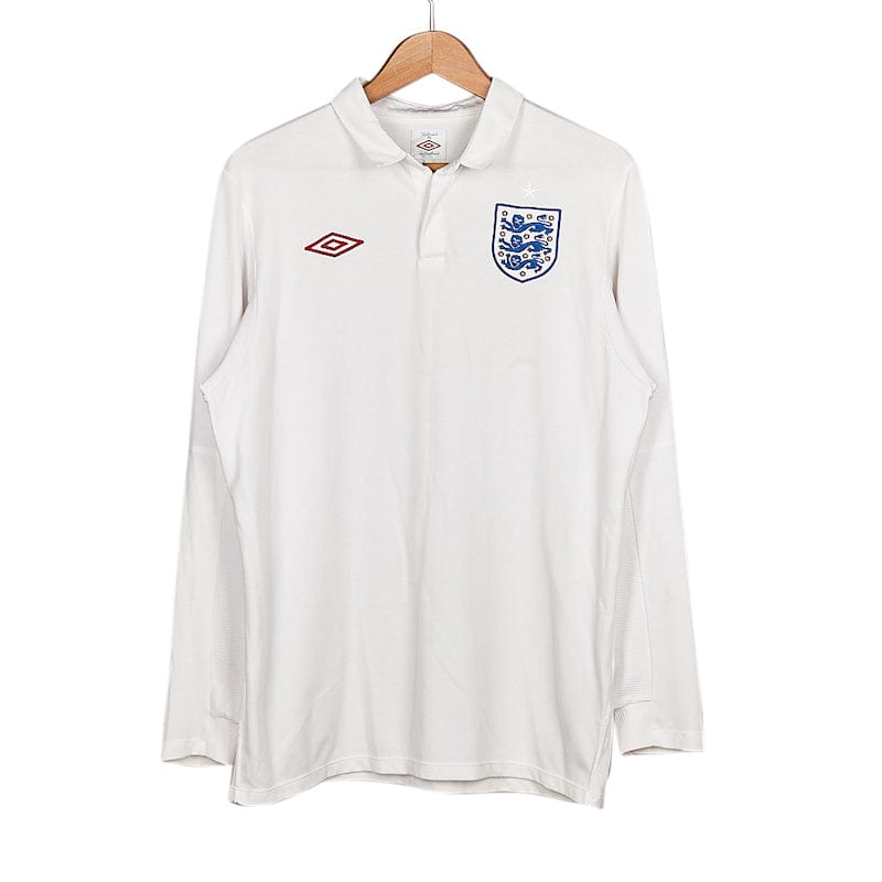 Football Shirt Collective 2009-10 England long sleeve home shirt M/L (Excellent)