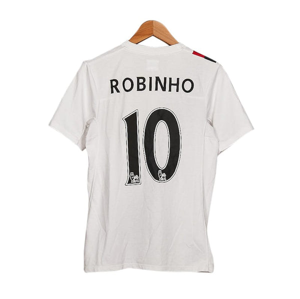 Manchester City Robinho 10 ユニフォーム M 2009-10 Manchester City third Shirt S Robinho 10 - Football Shirt