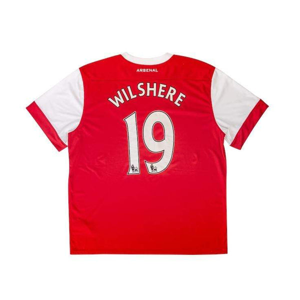 2010-11 Arsenal Home Shirt WILSHERE #19 XXL - Football Shirt