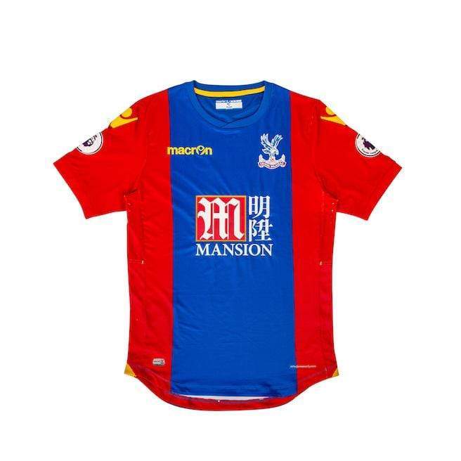 Football Shirt Collective 2016-17 Crystal Palace Home Shirt Player Issue CABAYE 7 L