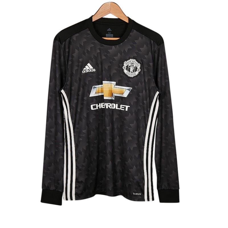 Football Shirt Collective 2017-18 Manchester United away Adidas long sleeve shirt M (Excellent)