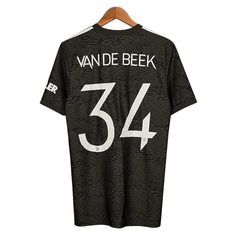 Football Shirt Collective 2020-21 Manchester United away adidas shirt M Van De Beek 23 (Very)
