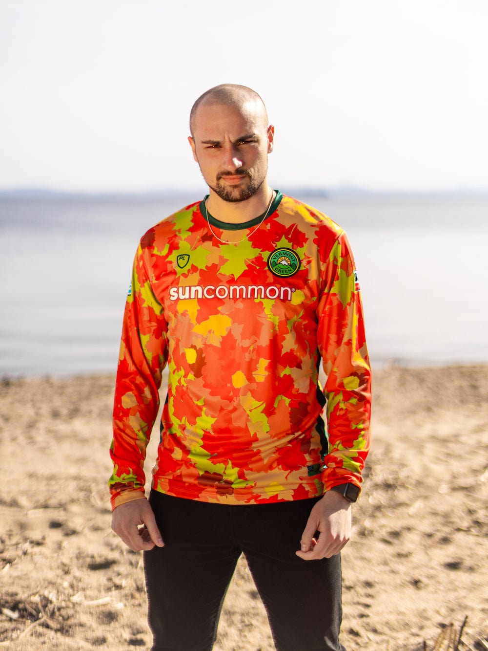 Football Shirt Collective 2022-23 Vermont Green foliage goalkeeper football shirt (BNIB)