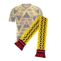 Arsenal Retro Football Scarf 1991-93 Bruised Banana - Football Shirt Collective