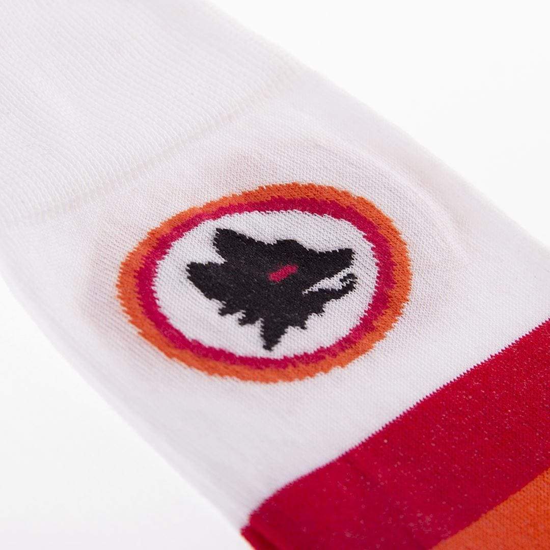 AS Roma white away socks | COPA - Football Shirt Collective