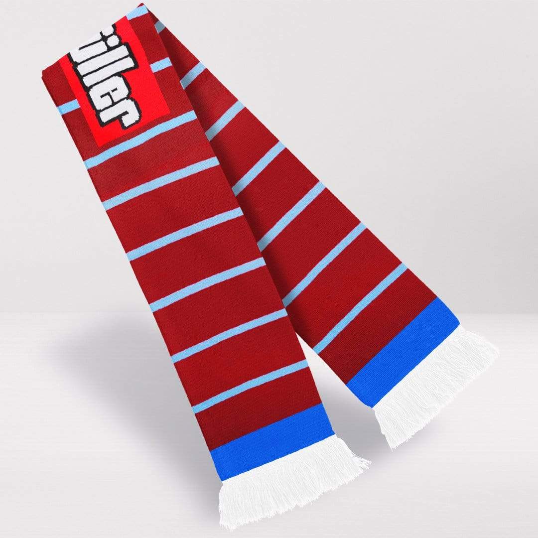 Fans Favourite Aston Villa Retro Football Scarf - 1993-'95 Home