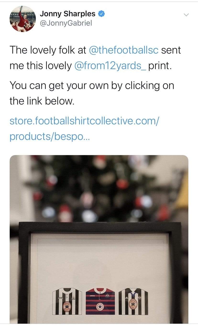 Bespoke football shirt print - Football Shirt Collective