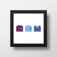 Bespoke football shirt print