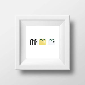Bespoke football shirt print