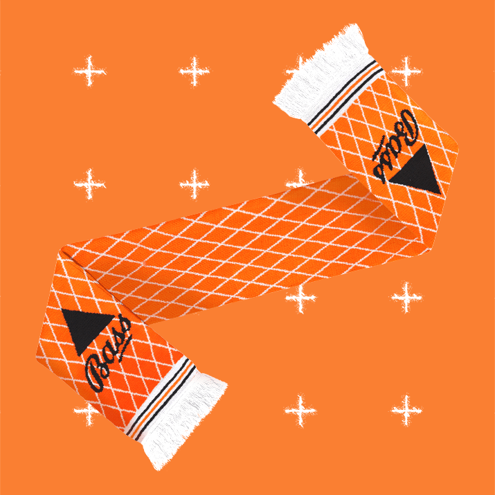 Fans Favourite Blackpool Retro Football Scarf - 1989-'90 Home