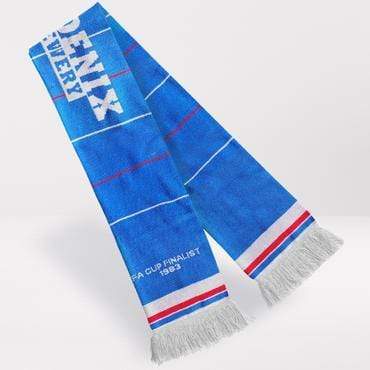Fans Favourite Brighton Retro Football Scarf 1983-85 Home Shirt