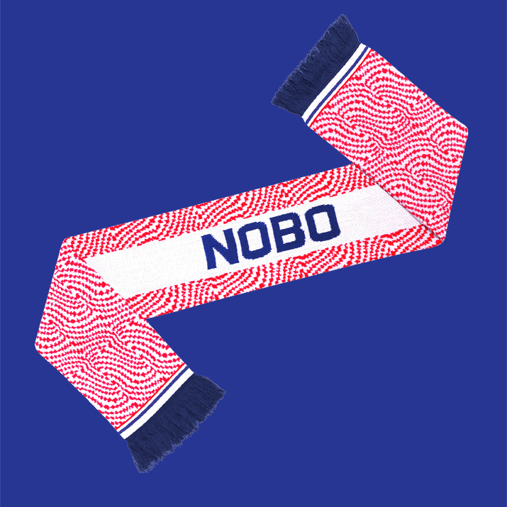 Fans Favourite Brighton Retro Football Scarf - 1989-'91 Away